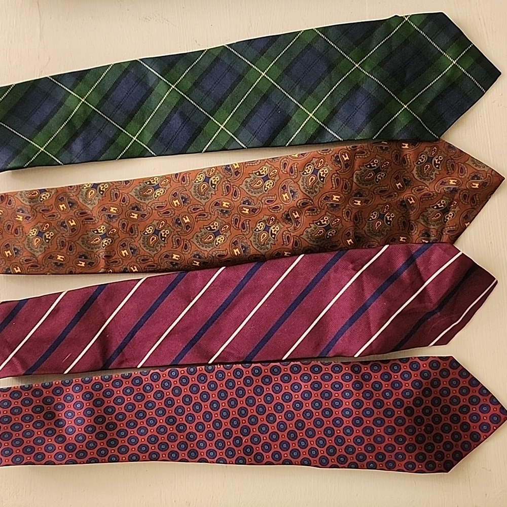 Polo Ties- lot of 4